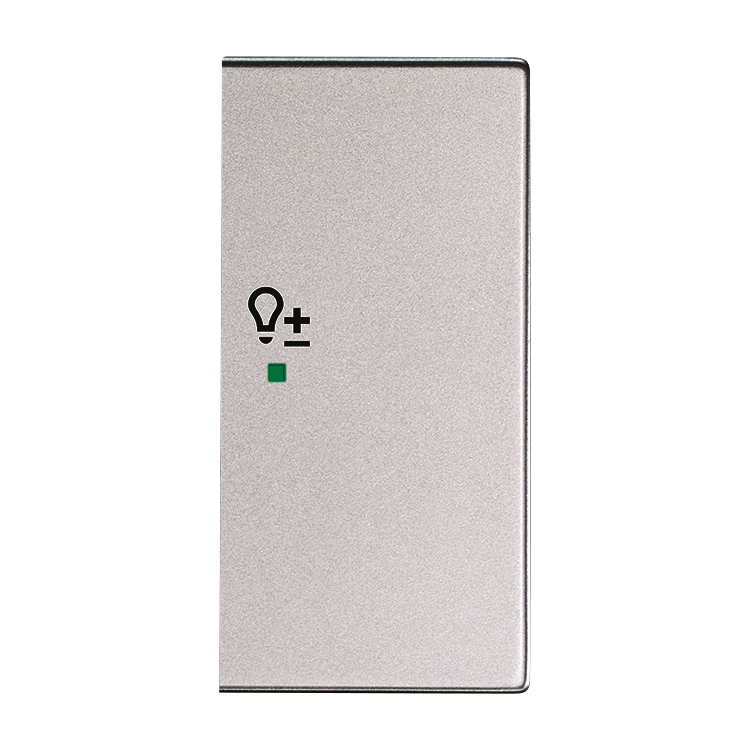 1St. Busch-Jaeger 6234-22-83 Wippe, 2-fach rechts, mit Symbol Dimmer Busch-free@home alusilber