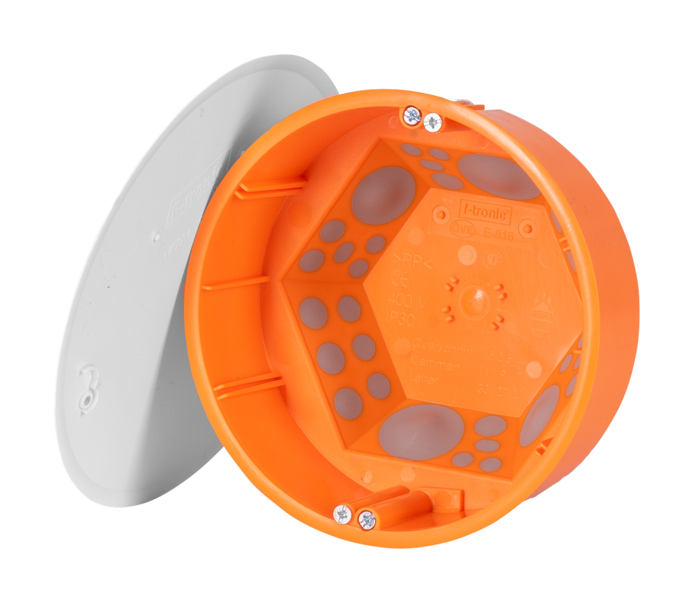 20St. F-Tronic E816 HW Abzweigdose E816 Ø 120mm, winddicht, inkl. Deckel 7360016