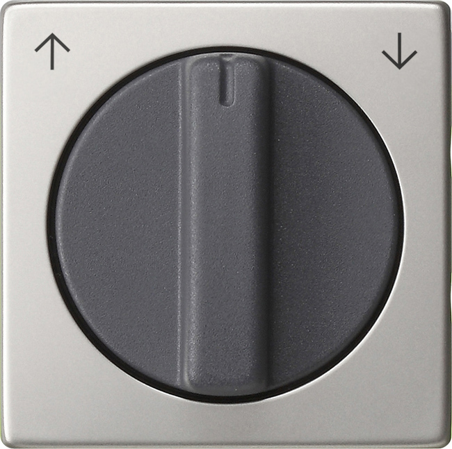 1St. Gira 0666600 Abd. Knebel Jaousie System 55 Edelstahl