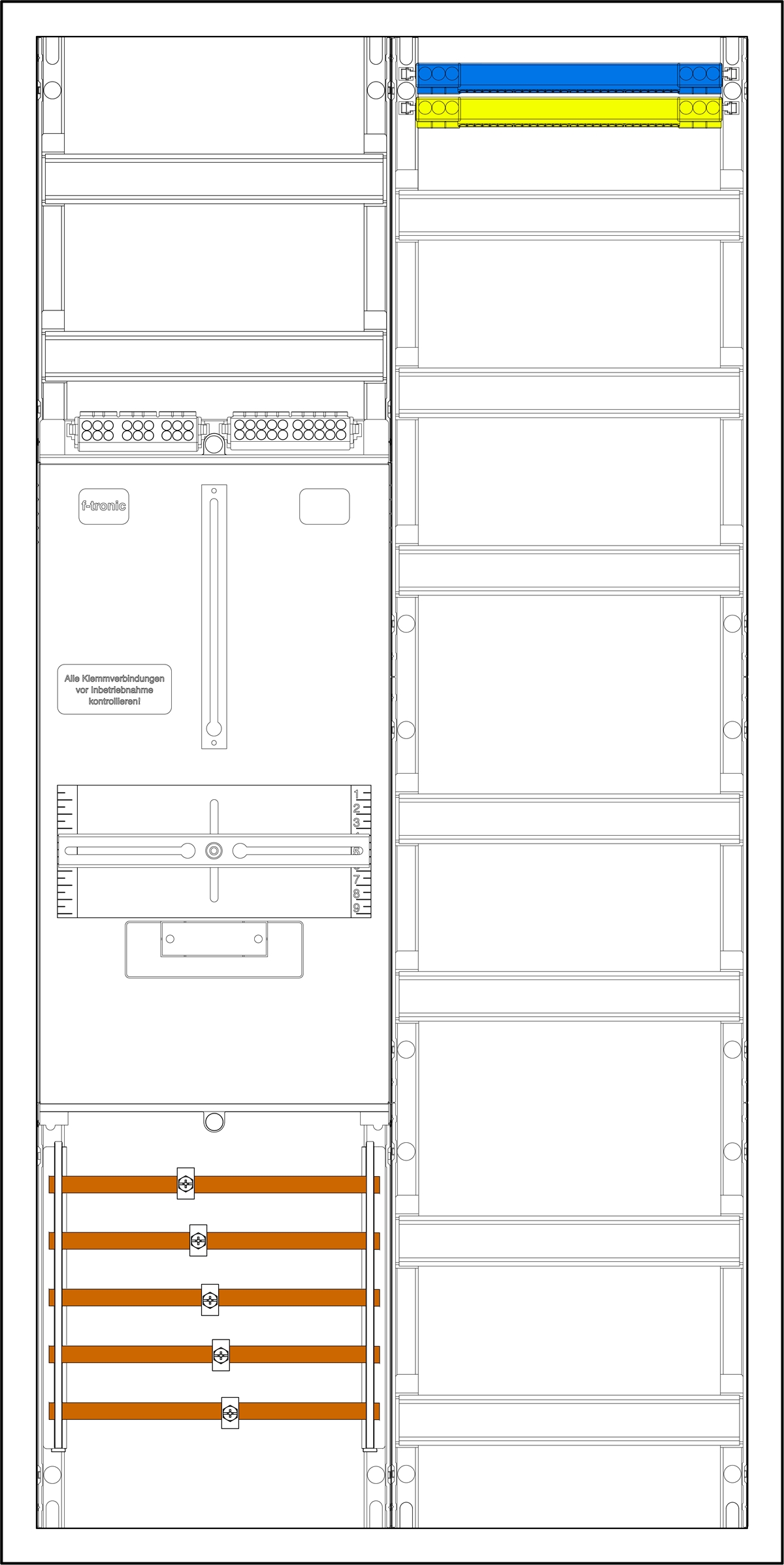 1St. F-Tronic 3HZ721V 3HZ721V, 1 ZP, 1 V 7190001