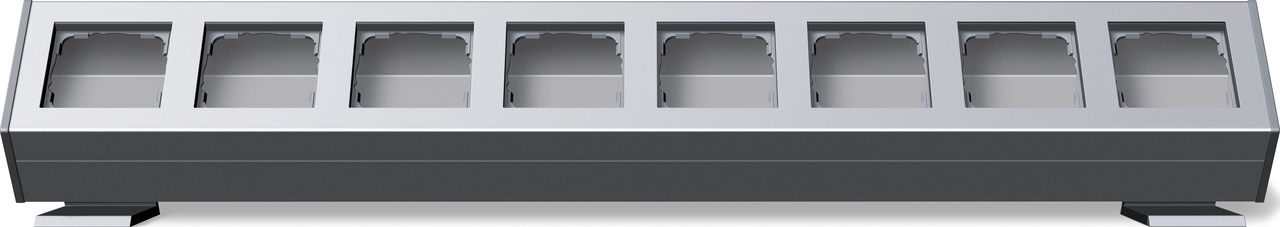 1St. Gira 119826 Profil 8f Befestigungswinkel Profil 55 Aluminium