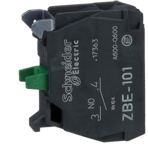 1St. Schneider Electric ZBE101 Hilfsschalterblock, ZBE Ø 22, 1S