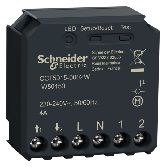 1St. Schneider Electric CCT5015-0002W Wiser Jalousieaktor 1fach UP 1St. Schneider Electric CCT5015-0002W Wiser Jalousieaktor 1fach UP