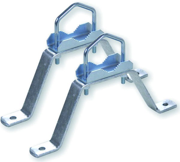 1St. WEIss MHZ1560 Mauerhalterset Stahl 15cm