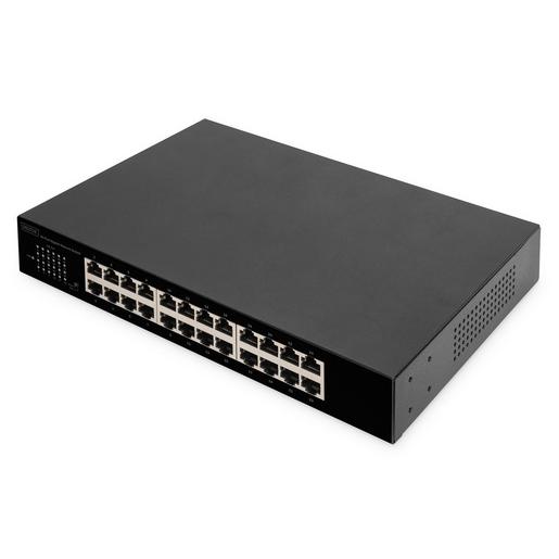 1St. NNETSWGBE24UM19.02 19 Netzwerk-Switch, 24-Port Gigabit, in