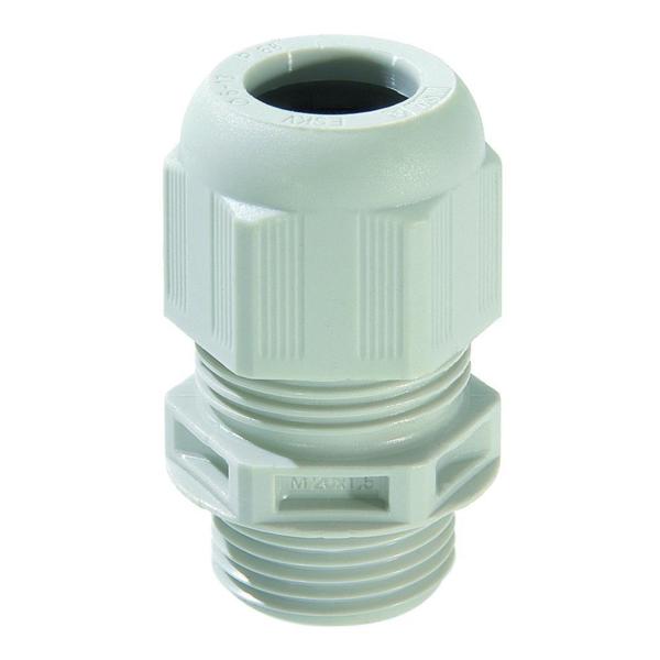 50St. Wiska 10066411 Kabelverschraubung ESKV16 lichtgrau M16 RAL7035, metrisch