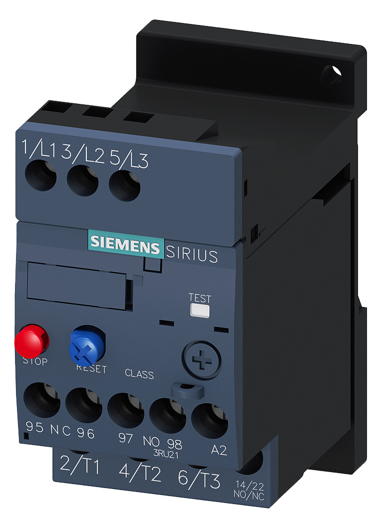 1St. Siemens 3RU2116-1DB1 Überlastrelais 2,2-3,2A Motorschutz S00, Class 10