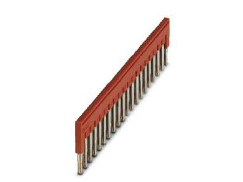 10St. Phoenix FBS 20-6 Steckbrücke Rastermaß: 6,2mm B=122,3mm Polzahl: 20 rot 3030365