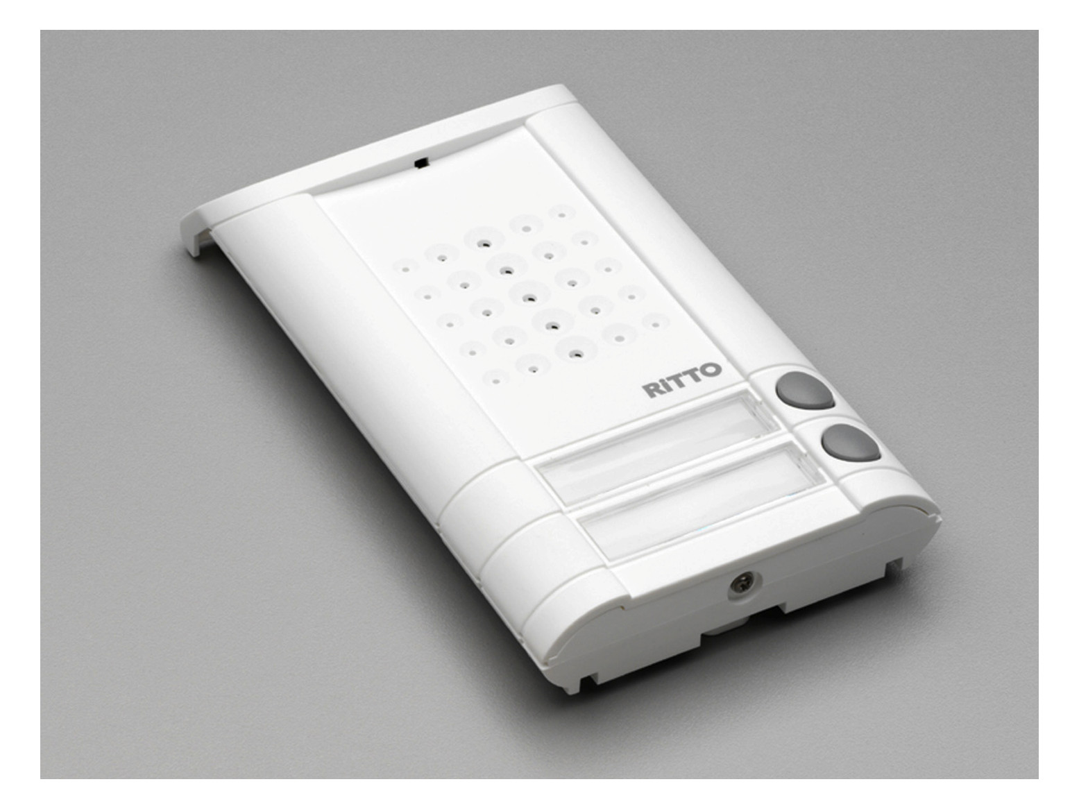 1St. Ritto 1271042 Minivox Tuerstation (2 Tasten) Weiss