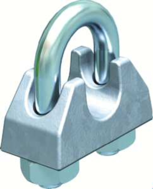 1St. OBO Bettermann 947/5 5302056 DrahtSEILKLEMME 5mm 9475F