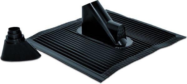 1St. Technisat 0000/1718 Alu Dachziegelset schwarz 0000/1718