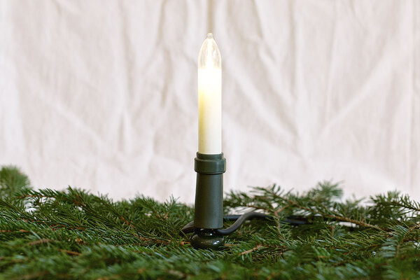 1St. MKILLUM 016-304 ROTPFEIL Lichterkette 30-tlg. LED Schaftlampen