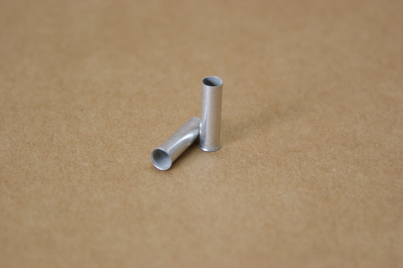 100St. Aderendhülsen unisoliert 10,0mm² 12mm VE100