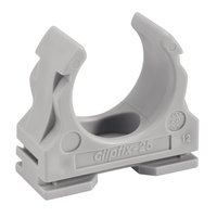 50St. Fränkische Kunststoff Klemmschelle clipfix M40 grau 22370040 CLIPFIX40
