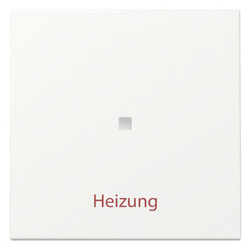1St. Gira 367827 Wippe Kontrollfenster + Heizung Ein/Aus reinweiß seidenmatt