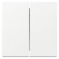 1St. Gira 329503 Serienwippe Wippe 2fach System 55 reinweiß glänzend Nachfolger von 029503...