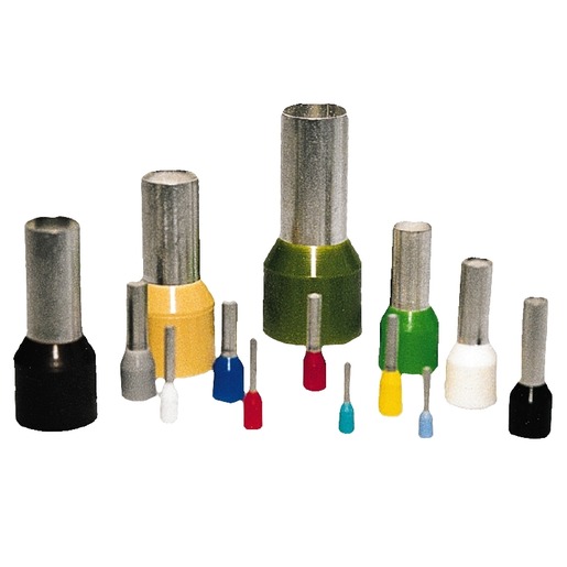 1000St. Weidmüller H1,0/14 GE Aderendhülse, 1 mm2, 8 mm