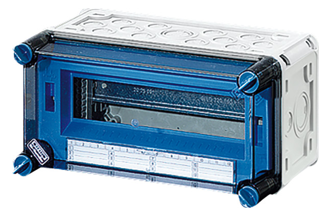 1St. Hensel Mi 1115 Mi-Automatengehäuse, 12 Teilungseinh., ohne PE- und N-Klemmen 2000611 Mi1115