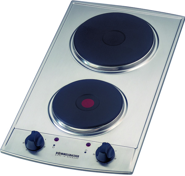 1St. ROMMELSB EBS 3074/E Einbaukochfeld Edelstahl,Inhalt:1Stück