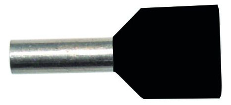 500St. Protec.Class PAEH 150D/8 Aderendhuelsen doppelt 2 x 1,5 mm schwar