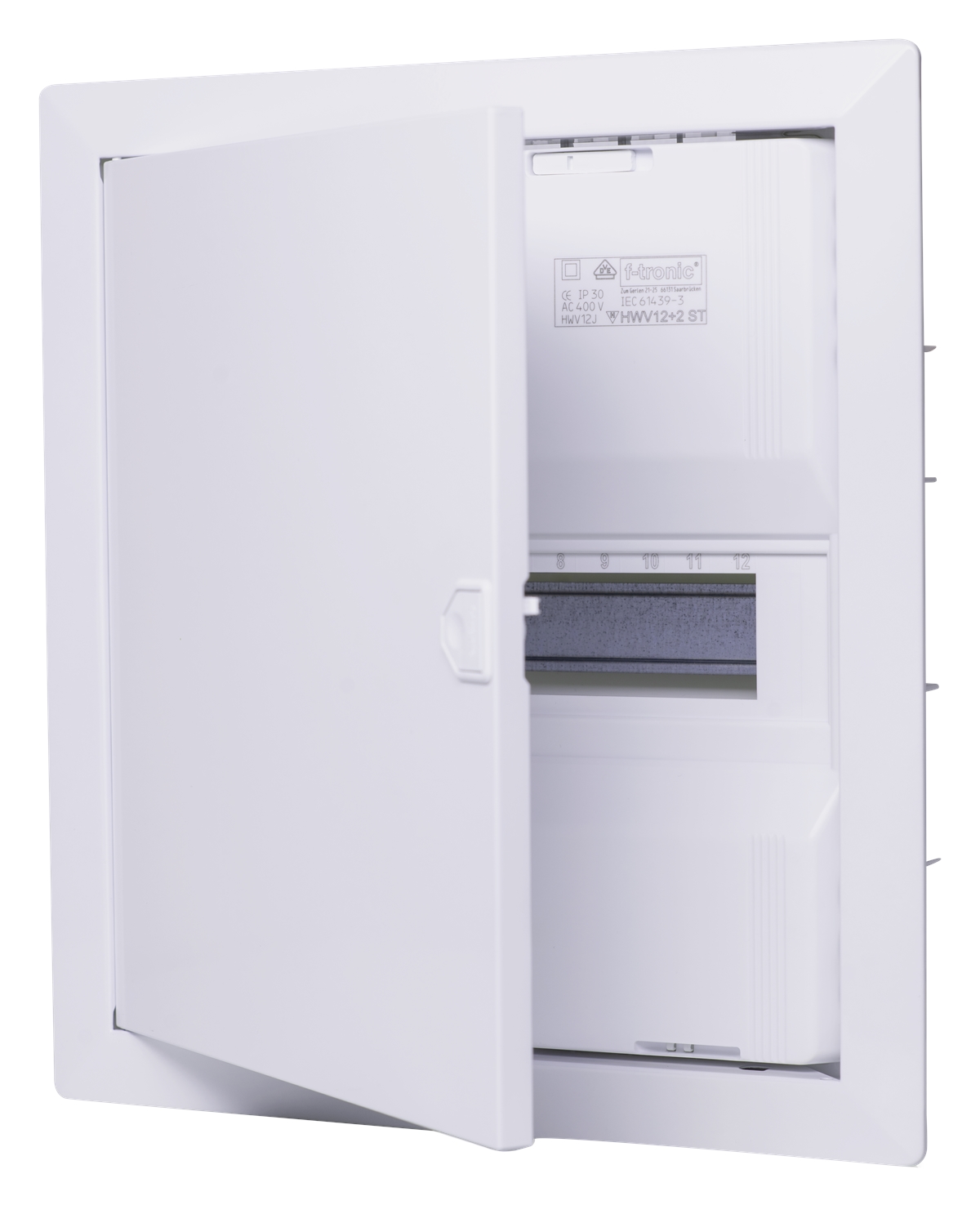 1St. F-Tronic HWV12+2ST HW Kleinvert. Jumbo 1r., HWV12+2ST, mit Schraubklemme 7230015