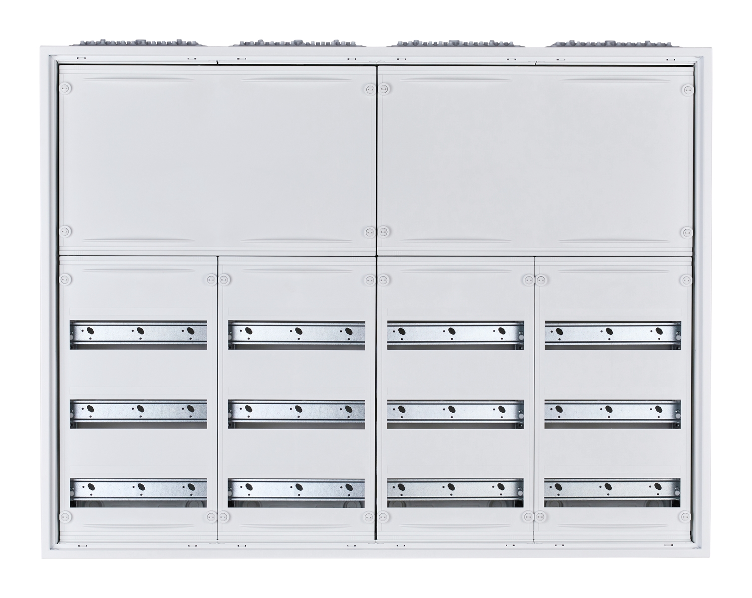 1St. F-Tronic FV4-5-RK AP Feldverteiler FV4-5-RK, 4-feldrig, 5r, Reihenklemmen, 800x1050x165mm 7110708