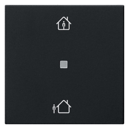 1St. Gira KNX RF Bedienaufs.1f 5106005 Heizmodus System 55 Schwarz m