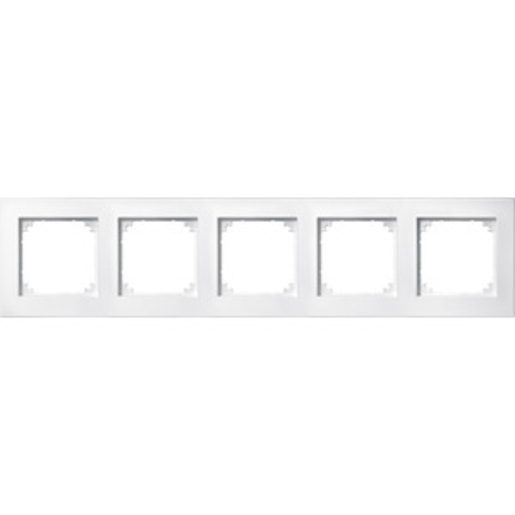 1St. Merten 486519 M-PLAN-Rahmen, 5fach, polarweiß
