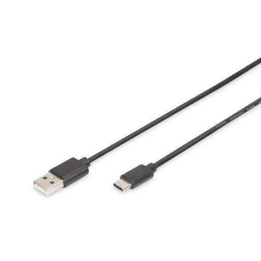 1St. ASSMANN AK-300154-018-S USB Type-C Anschlusskabel, Typ C auf A S