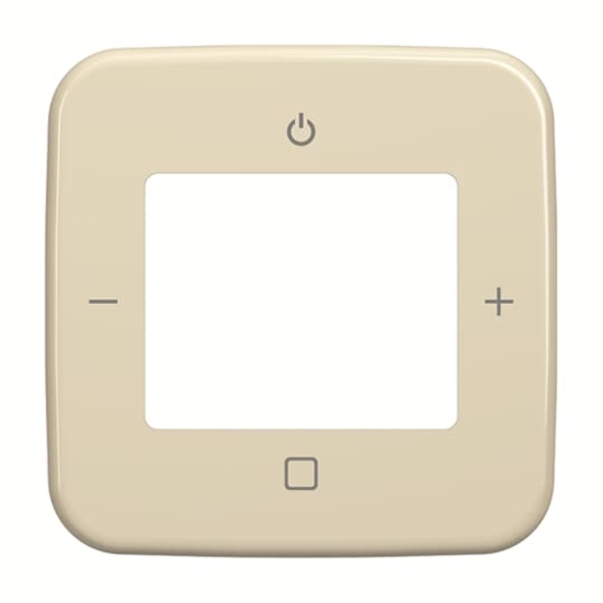 1St. Busch-Jaeger 8252-212-101 Zentralscheibe cremeweiß für Busch-Radio DAB+ 2CKA008200A0238