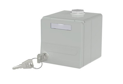 1St. Metz Connect 1309470003-I IP44 AP-Gehäuse MC Modul gr