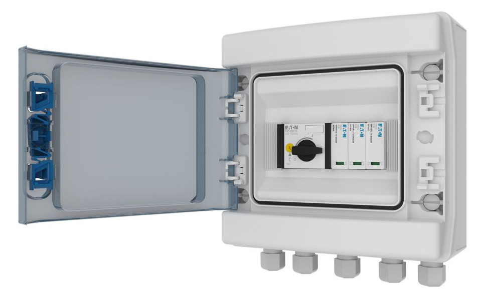 1St. Eaton IKA-SOL20-X11-PKZ-T2-1/8-VM-A PV Stringbox