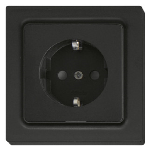 1St. Eltako Steckdose DSS55E-am m.Oberteil anthrazit matt 30055898