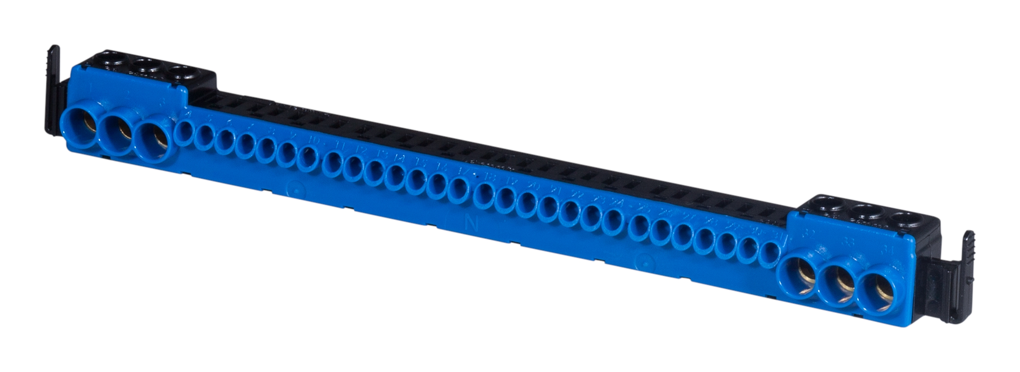 1St. F-Tronic SKN34 N-Steckklemme SKN34 FT, 6x25mm² schraub, 28x4mm², steckbar je Klemmseite 9910011