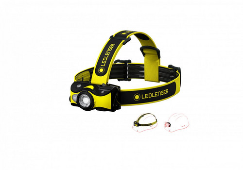 1St. Ledlenser iH9R Wiederaufladbare Profi-Stirnlampe mit zu