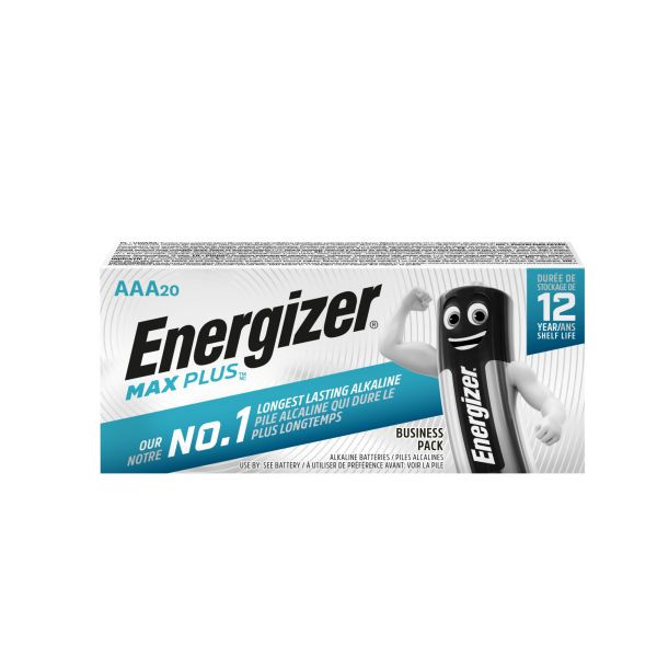 1St. Energizer LR03 (20 Stk.) Max Plus Micro (AAA) 20 Stück,Inhalt:20Stk.