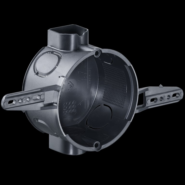 1St. Kaiser 1055-62 Nagel-Abzweigdose flach 105562 1St. Kaiser 1055-62 Nagel-Abzweigdose flach 105562