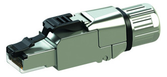 10St. TELEGÄRTNER J00026A5001 feldkonfektionierbarer RJ45-Steckverbinder