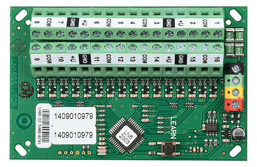 1St. Indexa 9000E16, SYSTEM 9000 Bus-Eingangsmodul 16-fach für verdrahtete Melder