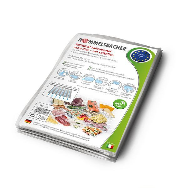 1St. Rommelsbacher VBS 203 50 Beutel 20 x 30 cm,Inhalt:1Stück