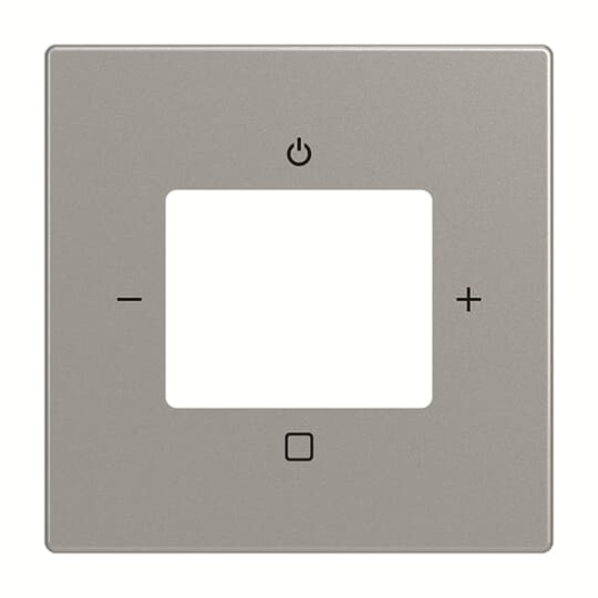 1St. Busch-Jaeger 8252-866-101 Zentralscheibe Edelstahl für Busch-Radio DAB+ 2CKA008200A0263