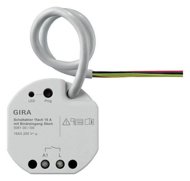 1St. Gira Schaltaktor 1f 16 A UP KNX 506100 Secure