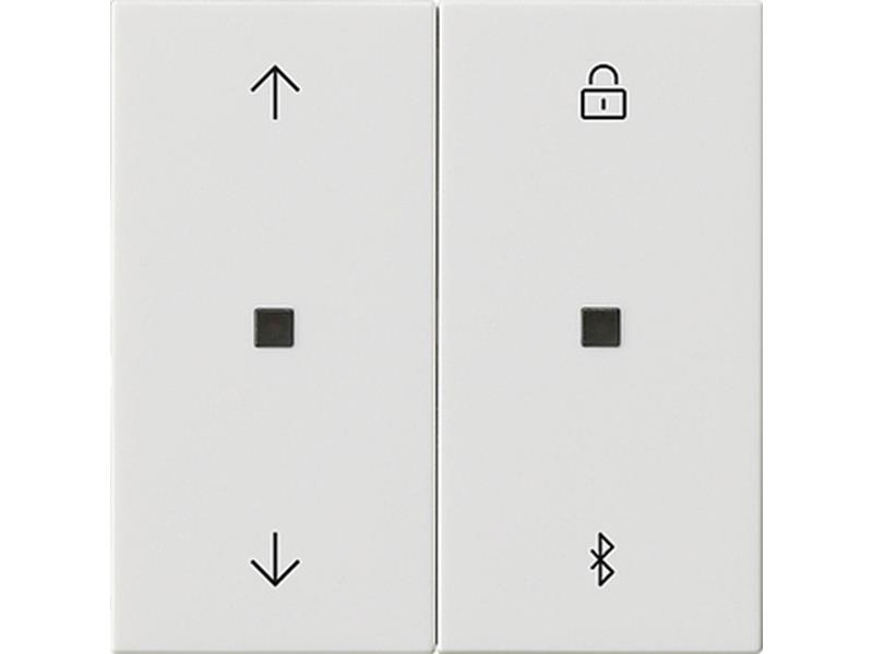1St. Gira 536703 S3000 Jalousie- und Schaltuhr BT System 55 Reinweiß glänzend