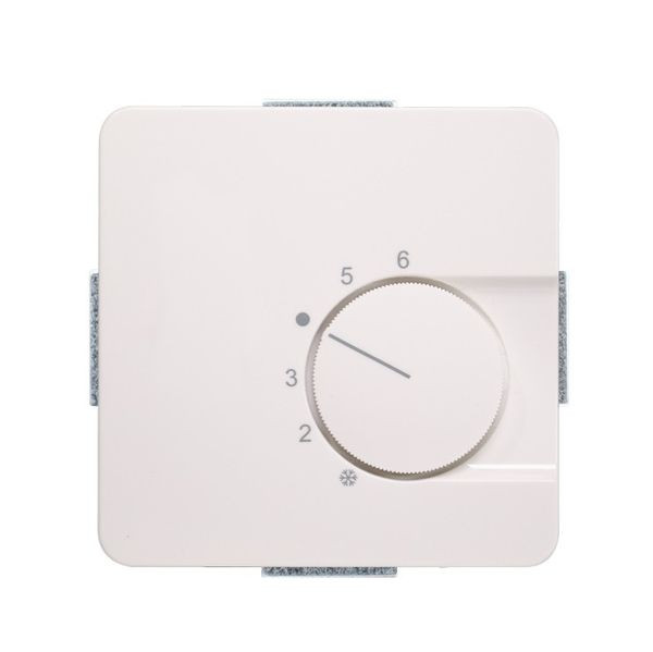 1St. Halmburger 1219 RTR-5030 (cg) Raumtemperaturregler, 24 V, u.P. Öffner, cremeweiß glänzend