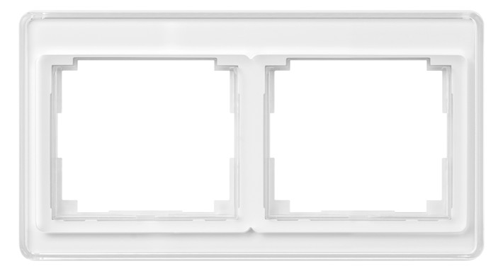 1St. Jung SL5820WW Rahmen 2fach, Alpinweiß 1St. Jung SL5820WW Rahmen 2fach, Alpinweiß