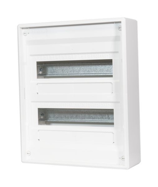 1St. F-Tronic VISION24+4 AP Kleinverteiler VISION mit Steckklemme