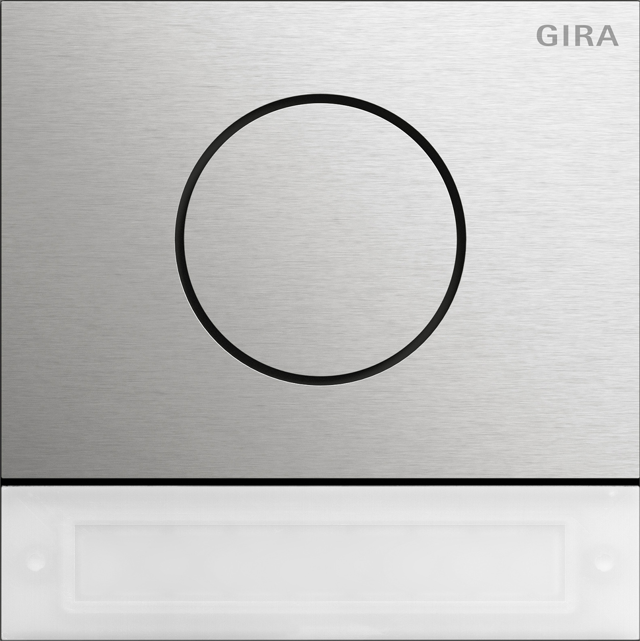1St. Gira 5569914 Türstationsmodul IBN-Taste System 106 Edelstahl V4A