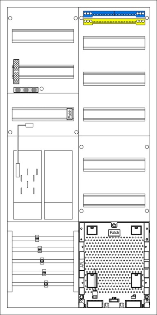 1St. F-Tronic EHZ54APZ EHZ54APZ, 1 ZP, 1 R, 1 V mit, APZ Platz, incl. APL-E-S, DS 7120830