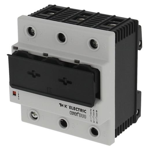1St. K-Electric 103303 Coron Duo D0-Sicherungslasttrennschalter
