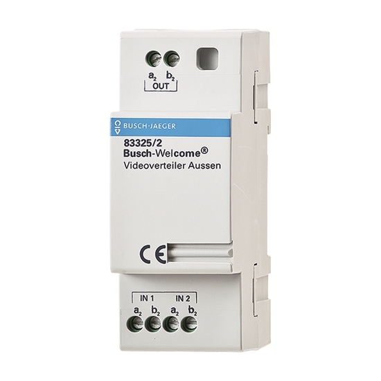 1St. Busch-Jaeger 83325/2 Videoverteiler Außen Busch-WElcome (2-Draht-System)